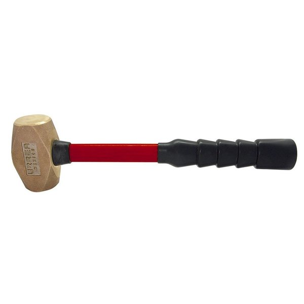 Urrea Bronze hammer with fiberglass handle 3.1 Oz 1432FV